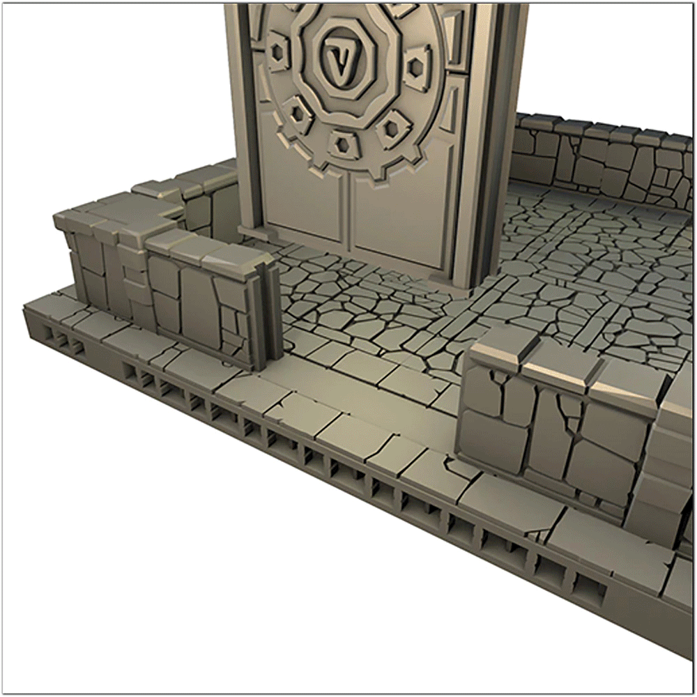 Dungeons Factory Low Walls