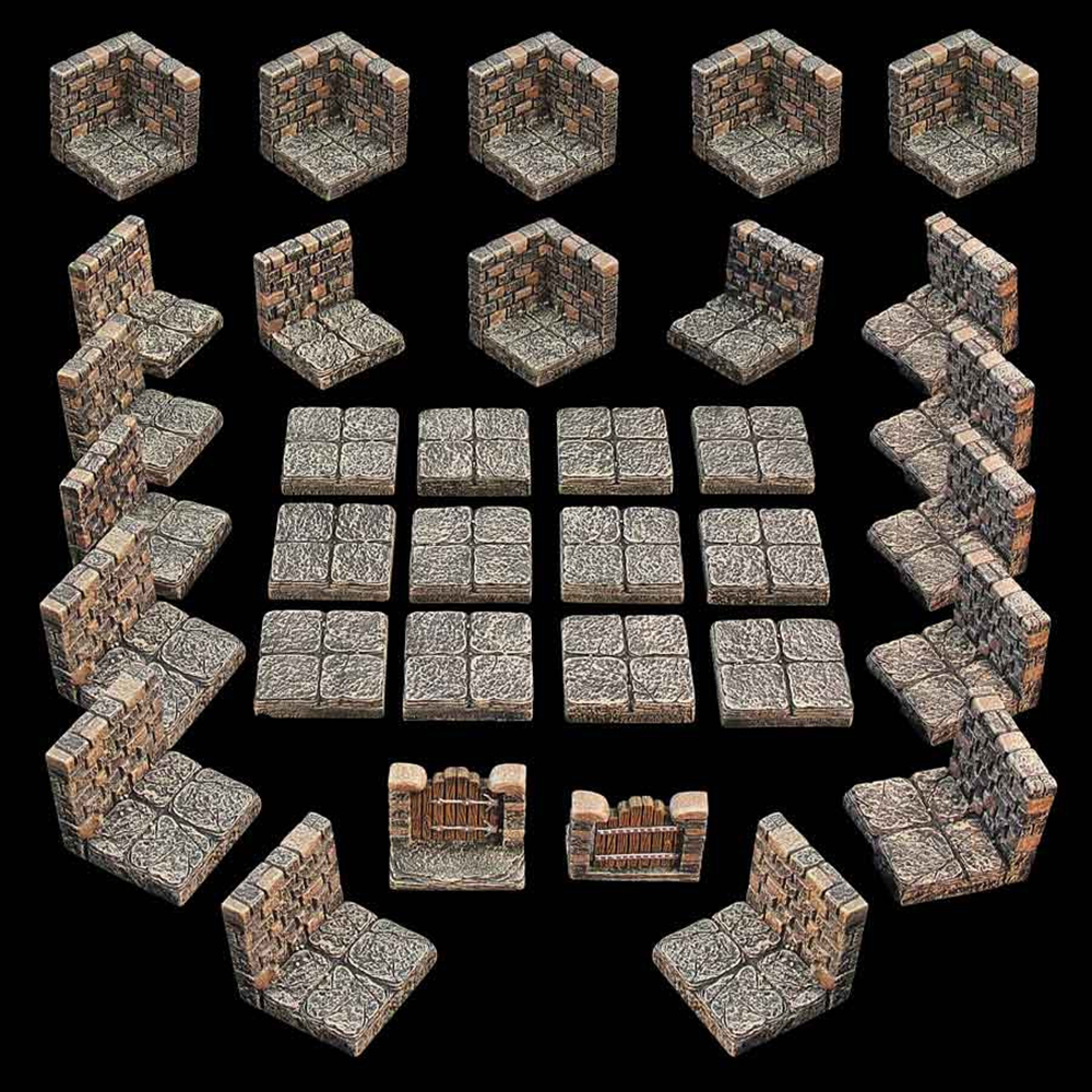 Dwarven Forge Dwarvenite Dungeon Room Set GT001-1