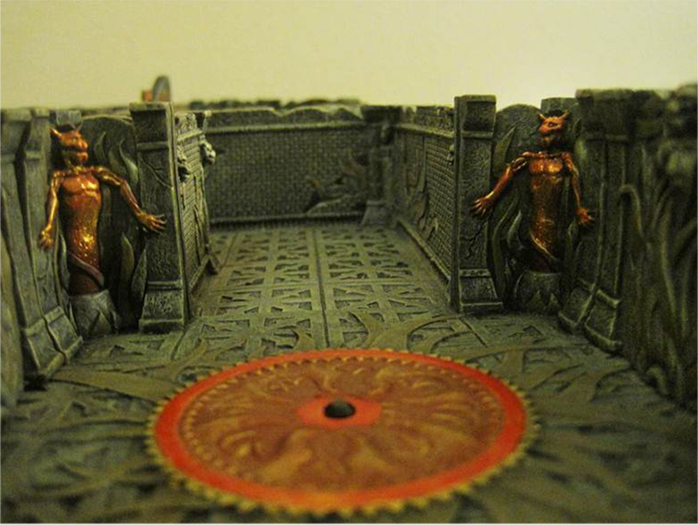 Dwarven Forge MM023 Den Of Evil Room & Passage Set