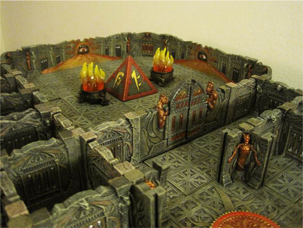Dwarven Forge MM023 Den Of Evil Room & Passage Set