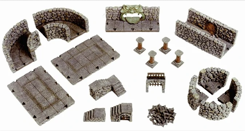Dwarven Forge MM006A Wicked Addition Set A