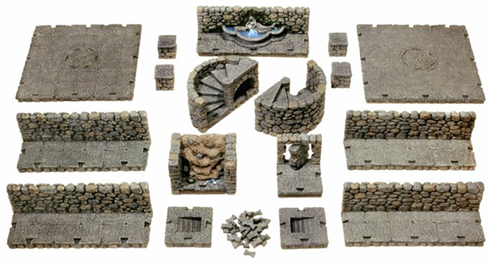 Dwarven Forge MM011A Wicked Addition Set 2 A