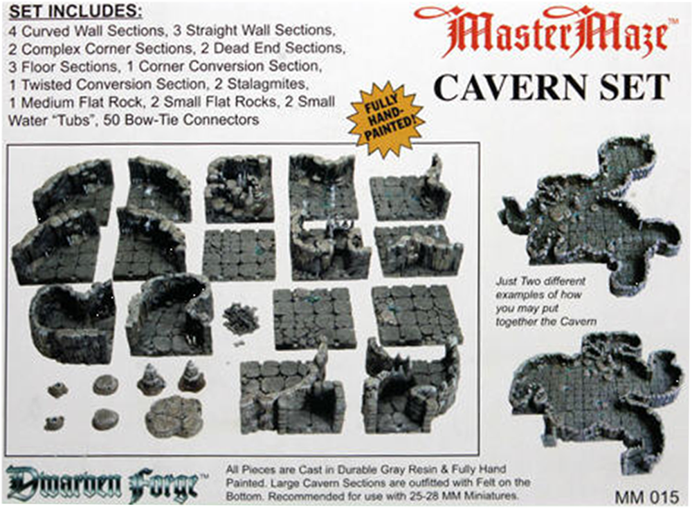 Dwarven Forge MM015 Cavern Set A