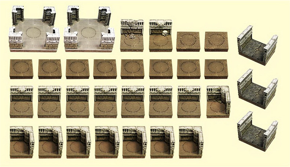 Dwarven Forge MM034 Realm Of The Ancients Set