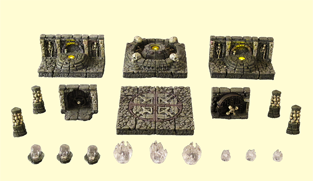 Dwarven Forge MM048 Catacombs Set Catacombs 2