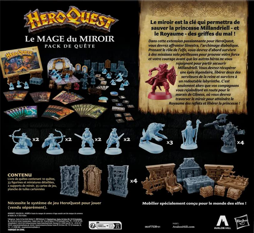 HeroQuest The Quest Is Calling Le Mage Du Miroir