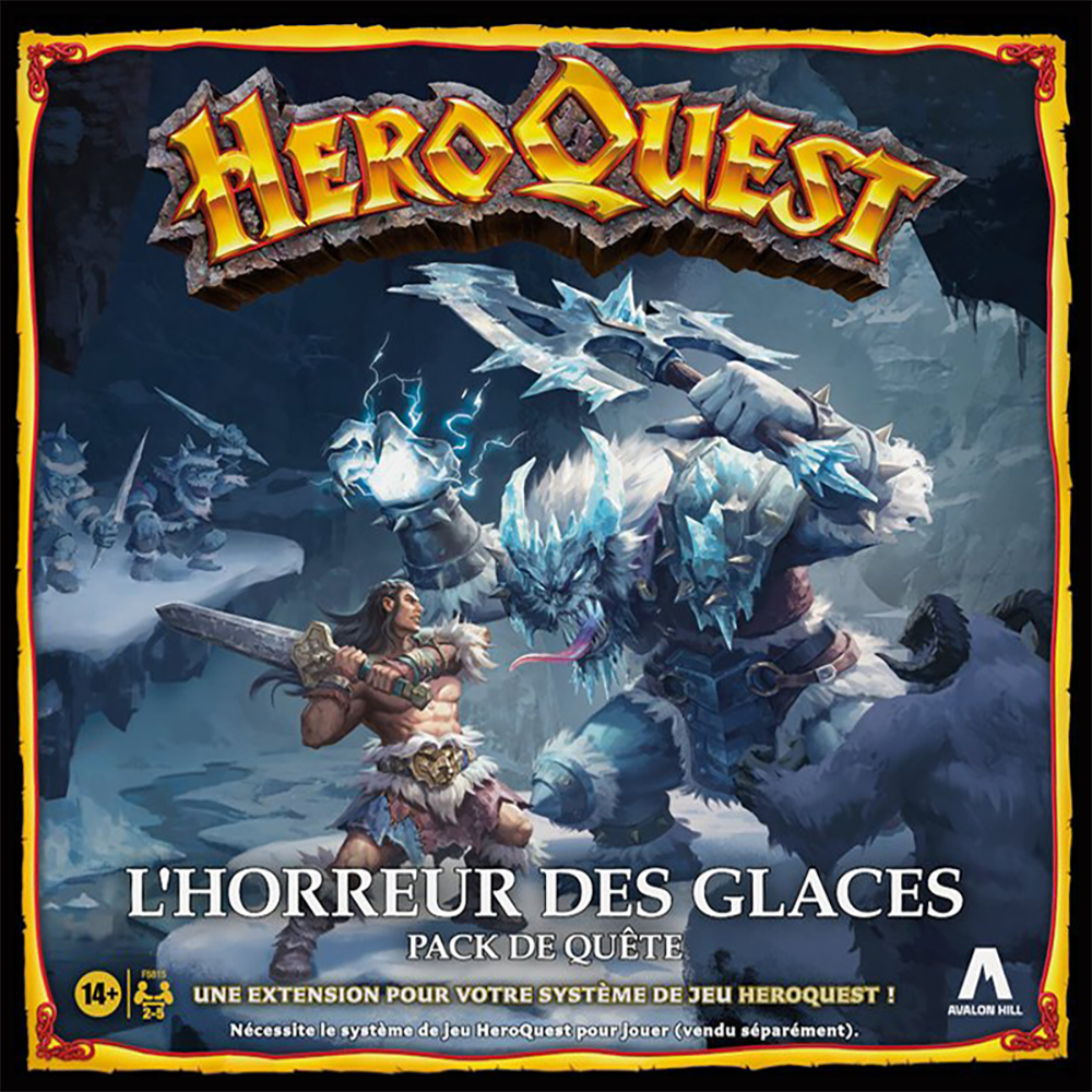 HeroQuest The Quest Is Calling L'Horreurdes Glaces