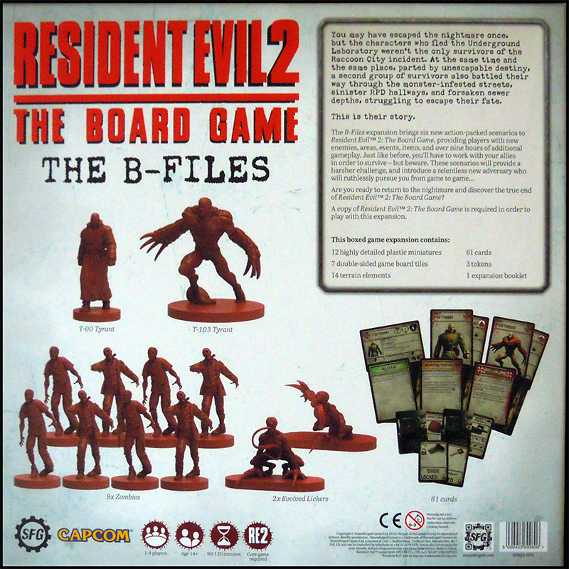 Resident Evil 2 The B Files Expansion