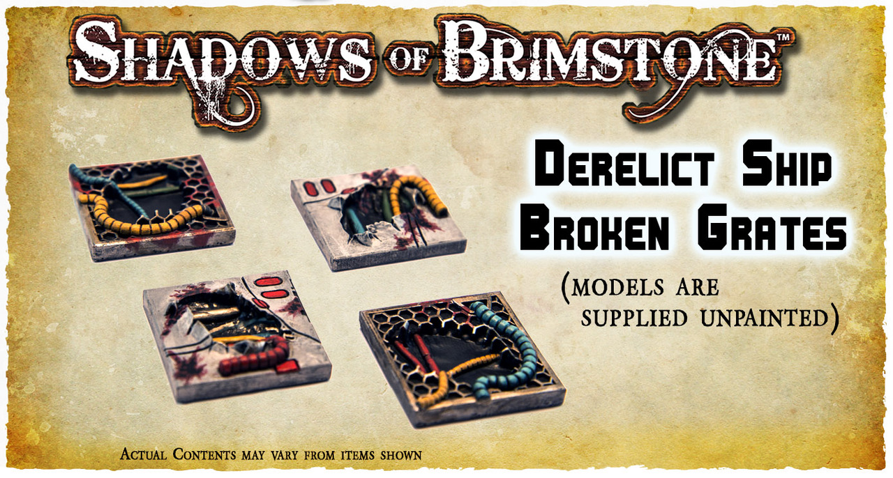 Shadows of Brimstone Derelict Ship Broken Grates