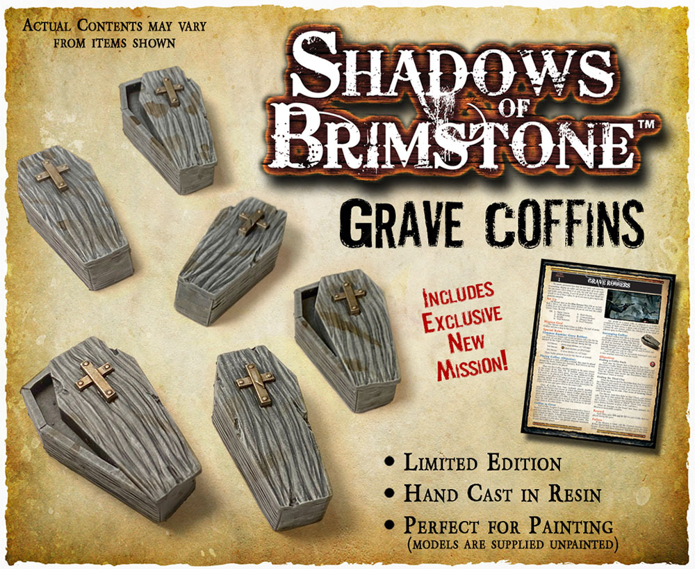 Shadows of Brimstone Grave Coffins