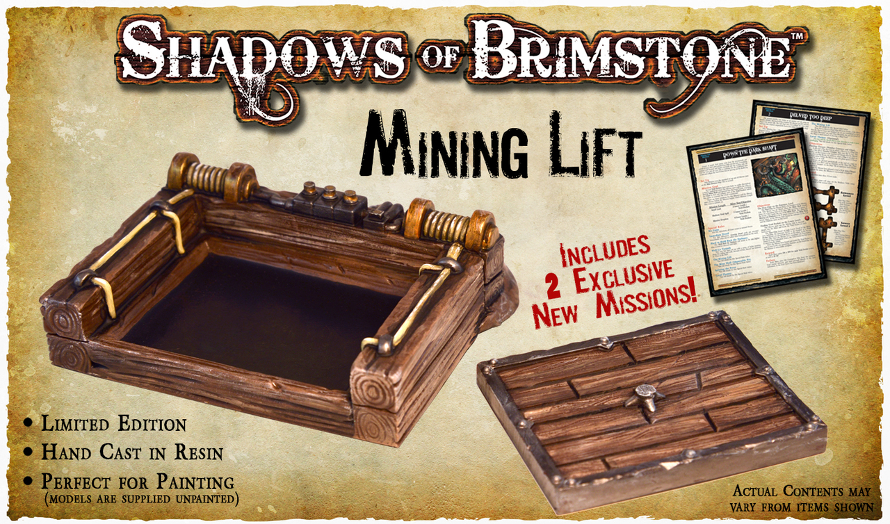 Shadows of Brimstone Mining Lift