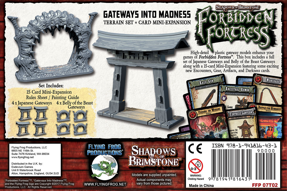 Shadows of Brimstone Gateways into Madness