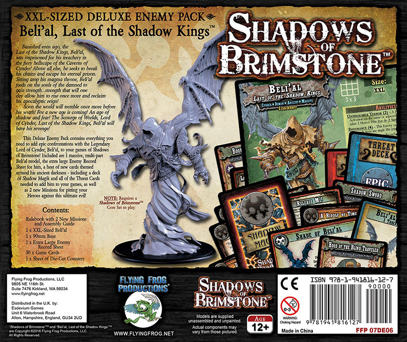 Shadows of Brimstone Beli'al
