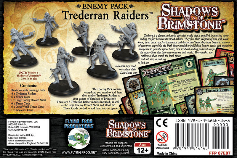 Shadows of Brimstone Trederran Raiders