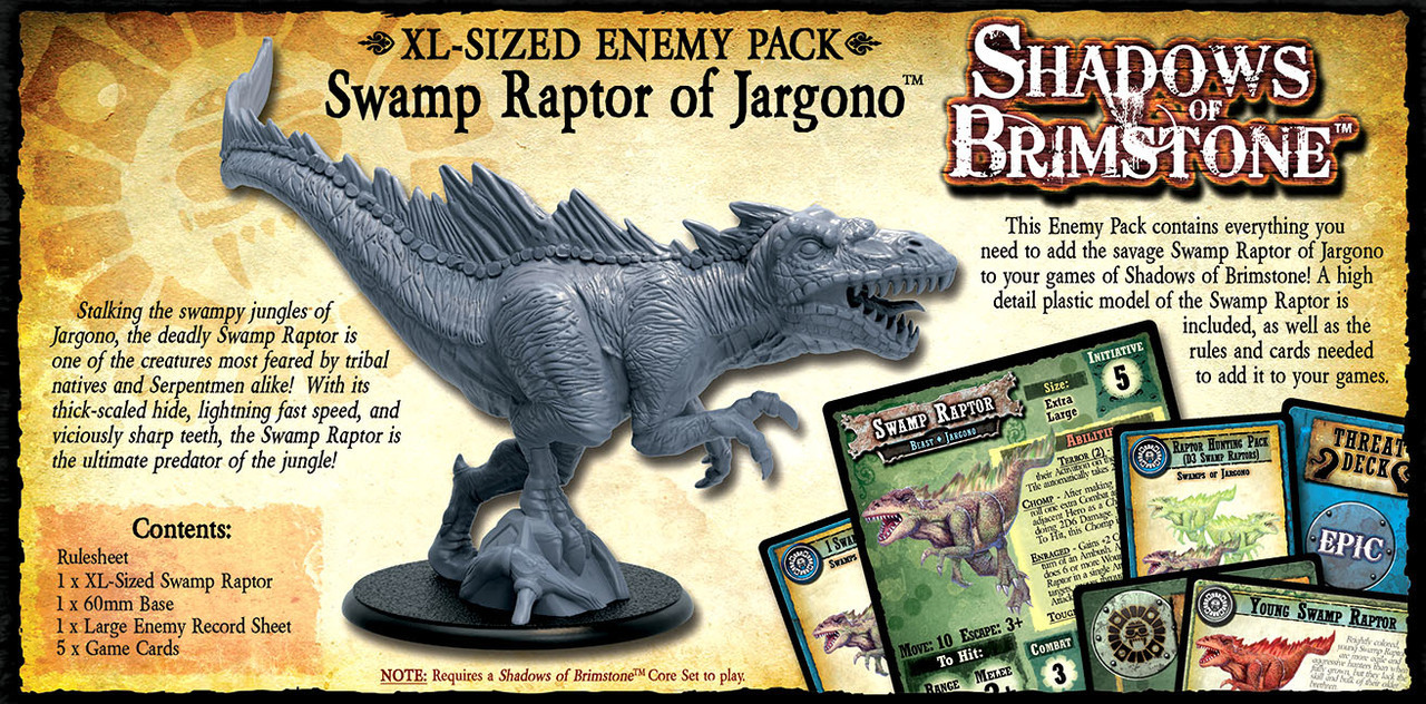 Shadows of Brimstone Swamp Raptor of Jargono