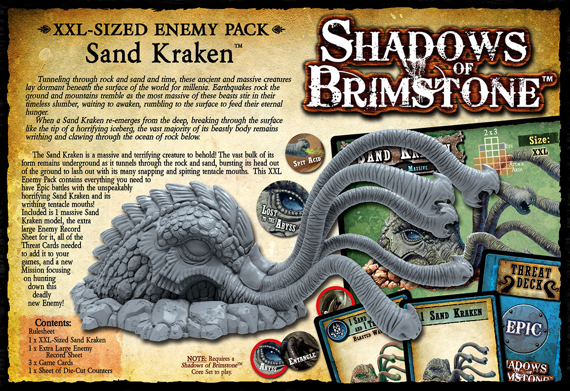 Shadows of Brimstone The Sand Kraken