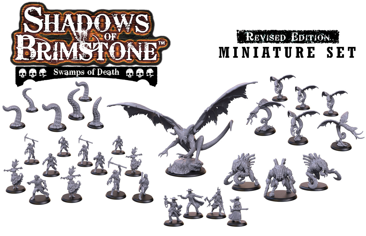 Shadows of Brimstone Swamps of the Death Miniatures Pack