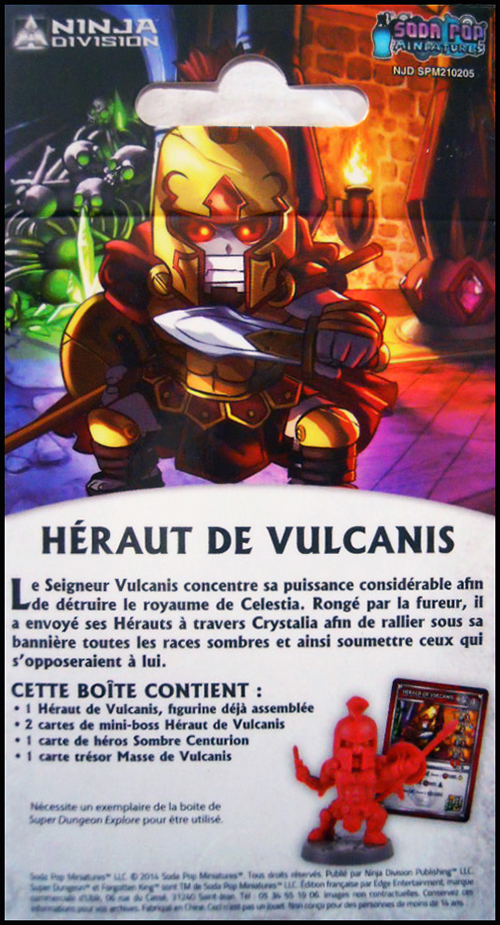 Super Dungeon Explore Hérault de Vulcanis