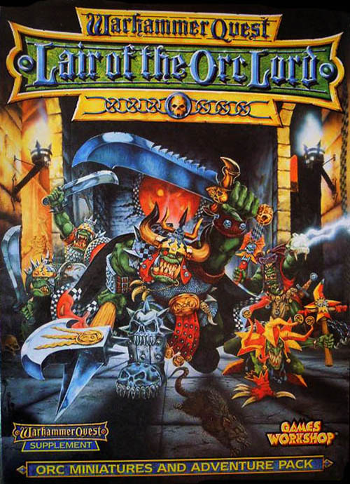 Warhammer Quest Lair of the Orc Lord