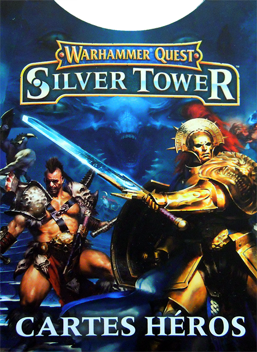 Warhammer quest Silver Tower Cartes Héros