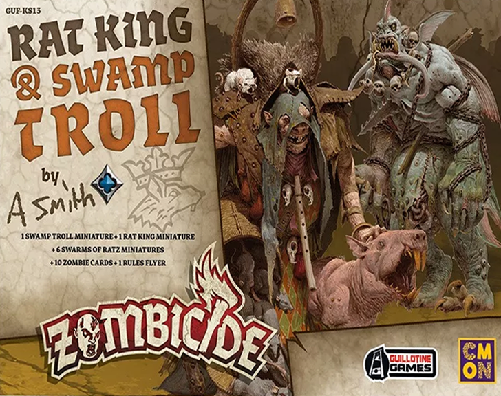 Zombicide Gren Horde Rat King Swamp Troll